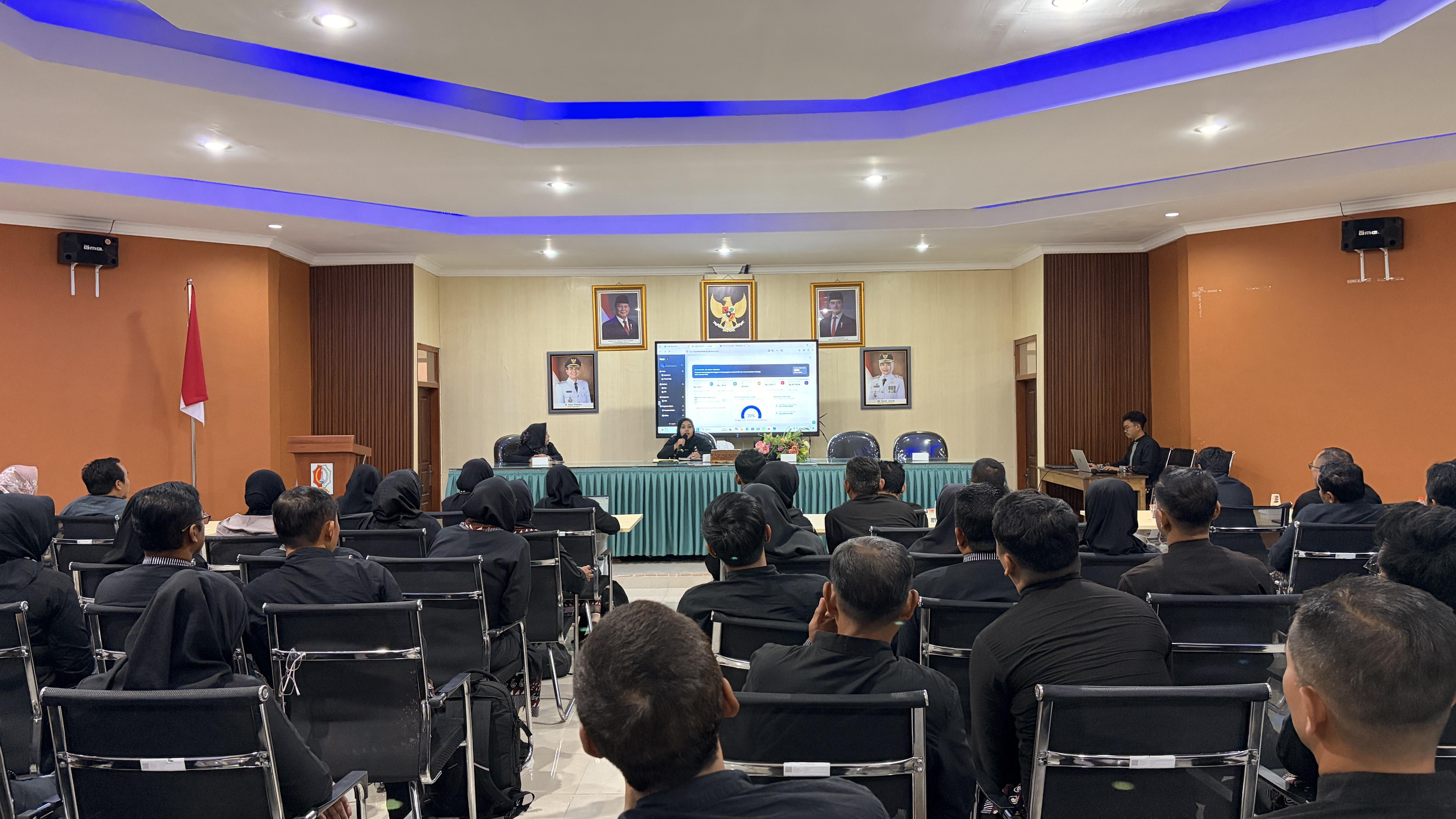 Optimalkan Pengendalian Belanja Pegawai, BPKAD Bojonegoro Gelar Rapat Koordinasi dan Sosialisasi SIGAP 30